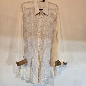 Robert Graham White Buttondown